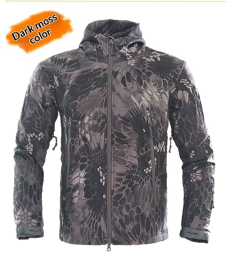 Men's Shell Jacket Trench Coat