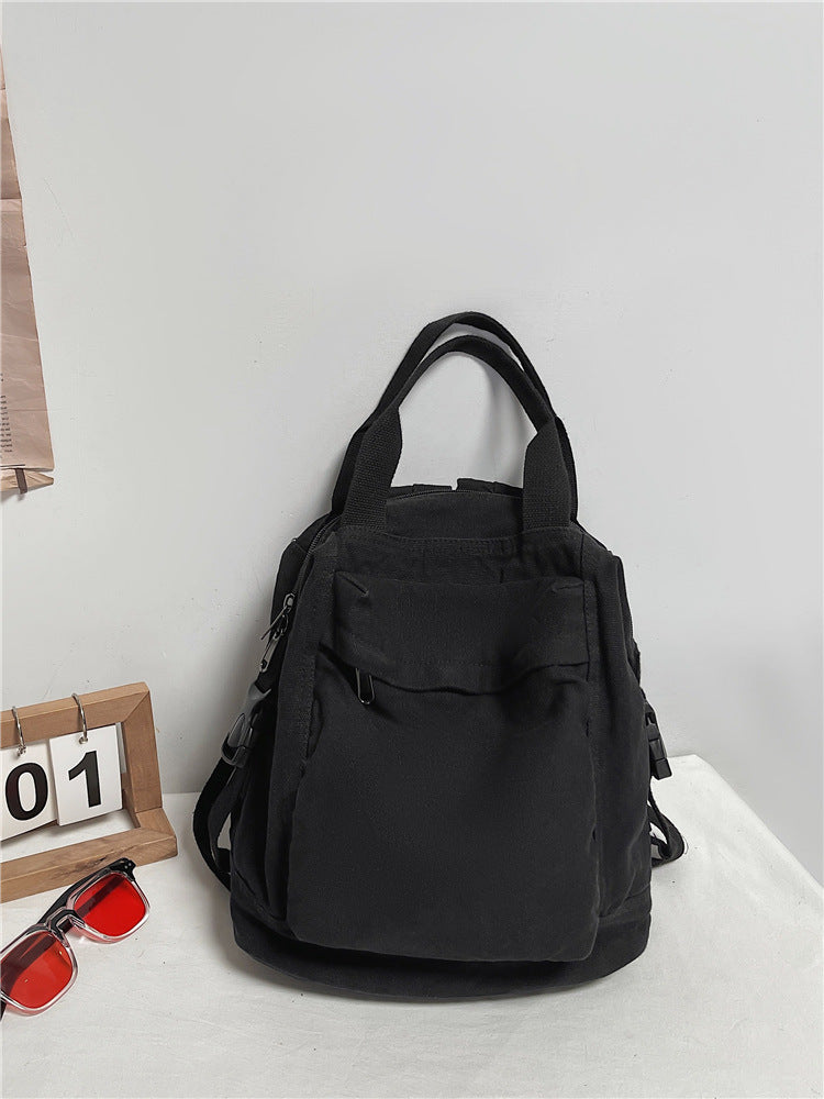 Korean Version Of Simple And Versatile Campus School Bag Travel Bag