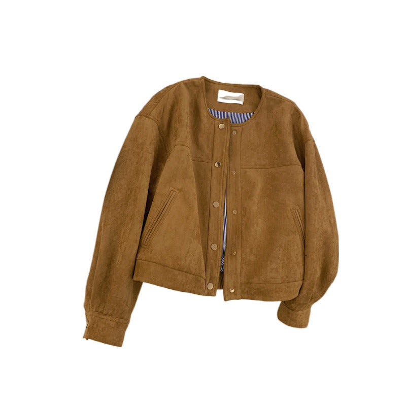 Fashion Petite Jacket Top Autumn New High-end Versatile