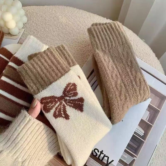 Women's AutumnWinter Warm Terry Socks