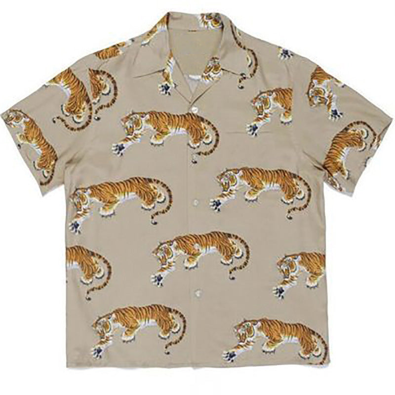 Summer Leisure Loose Shirt Men's And Women's Tops