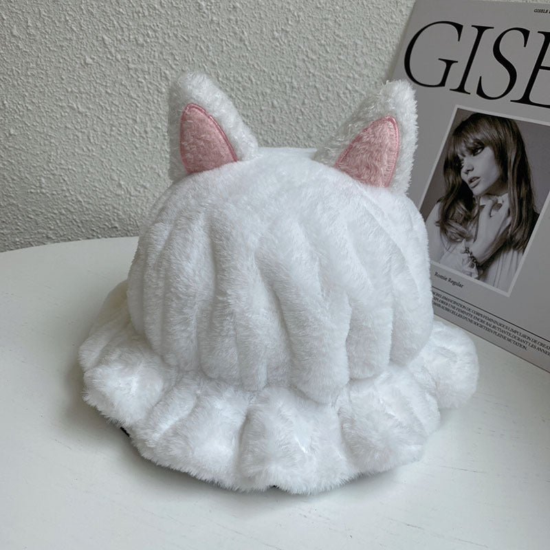 Sweet And Cute Hat Women Warm And Cold With Ears