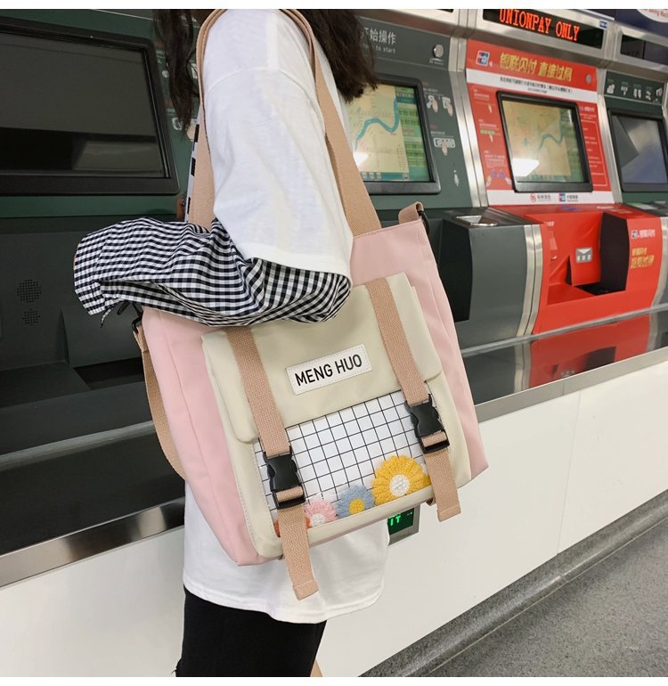 Women's All-match Transparent One-shoulder Messenger Bag