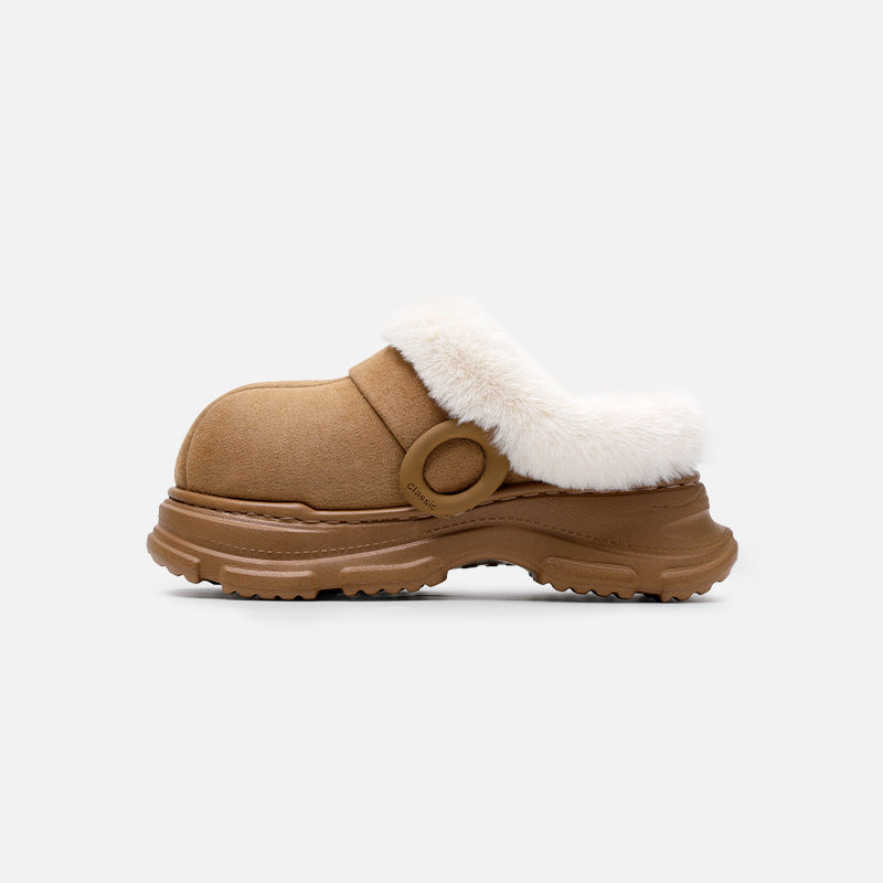 Autumn And Winter Interior Home Non-slip Can Be Worn Outside Fashion Fur Hyoma Women