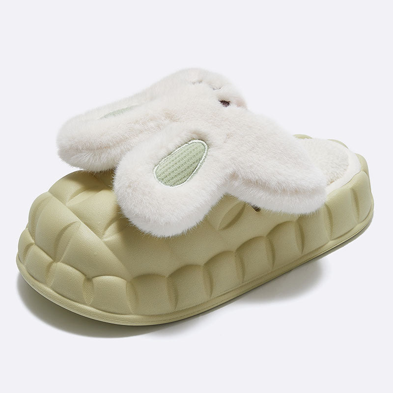 Cute Cartoon Bunny Couple Household Indoor Removable And Washable Slippers