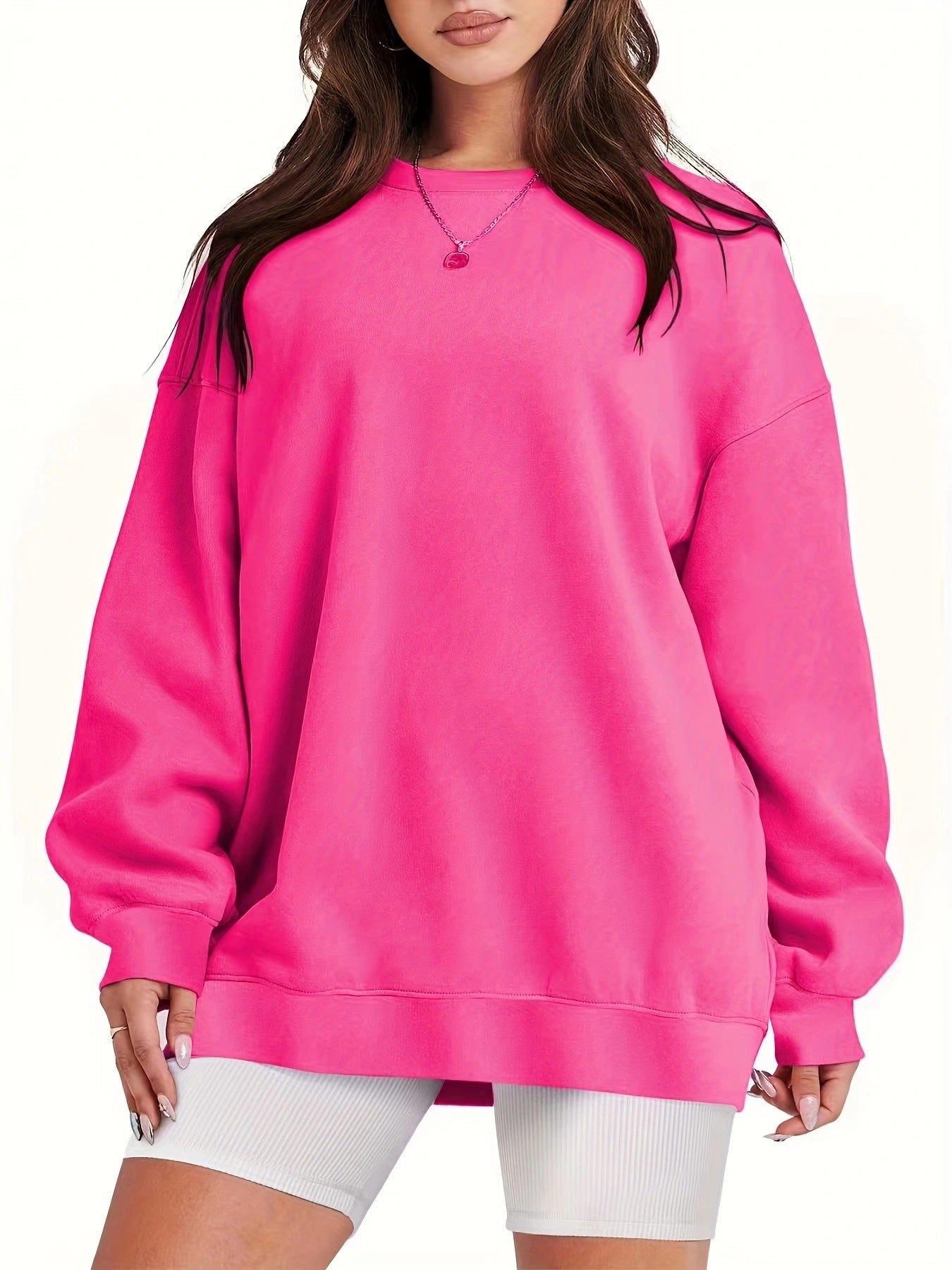 Løs sweatshirt til damer