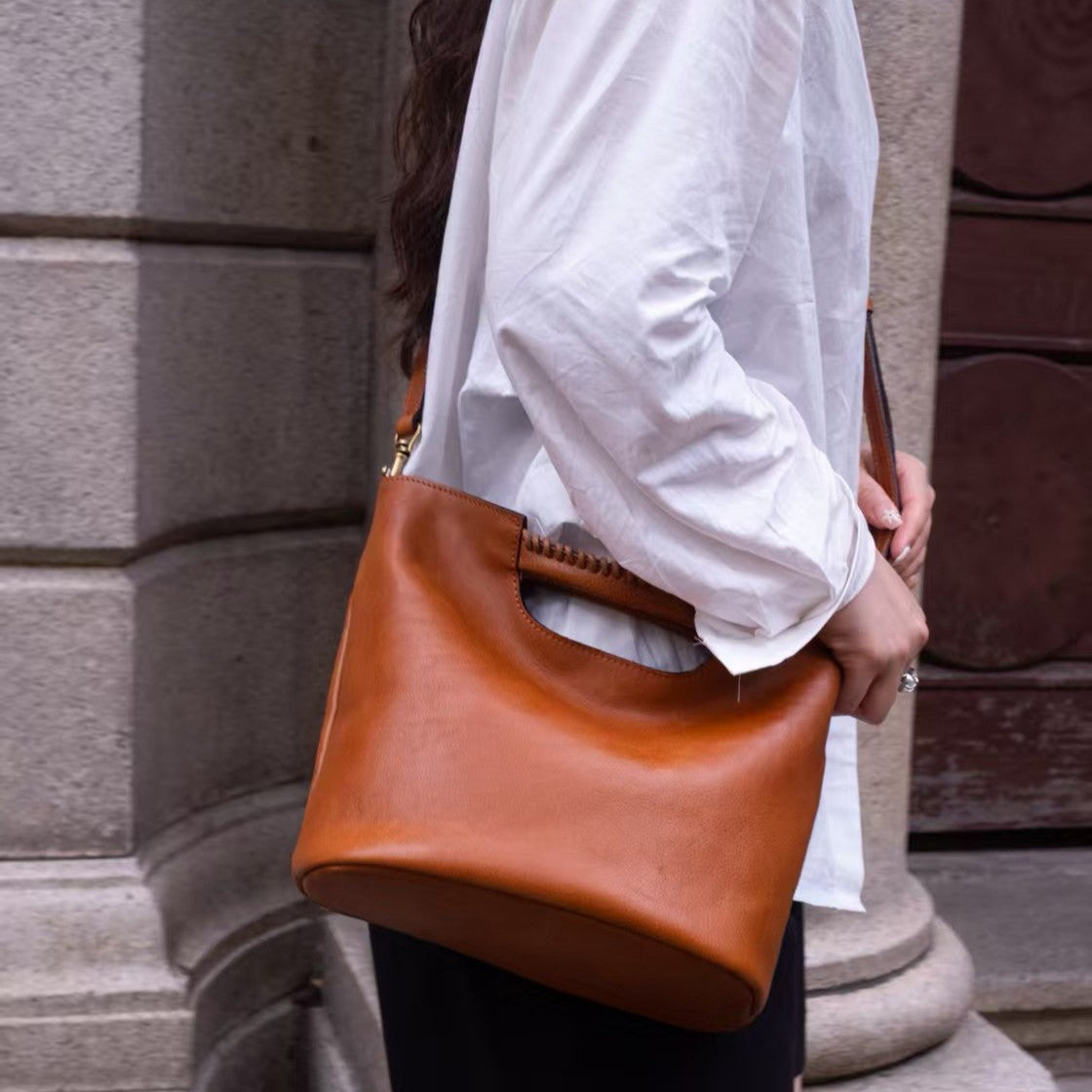 Cortex Women's Top Grain Leather Handbag Crossbody Bag