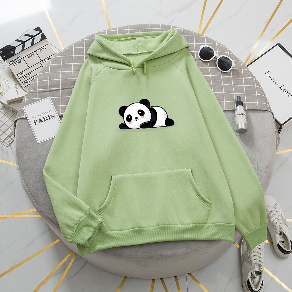 Plus Size Sweater Custom Advertising Shirt Panda Loose Comfortable Hoodie