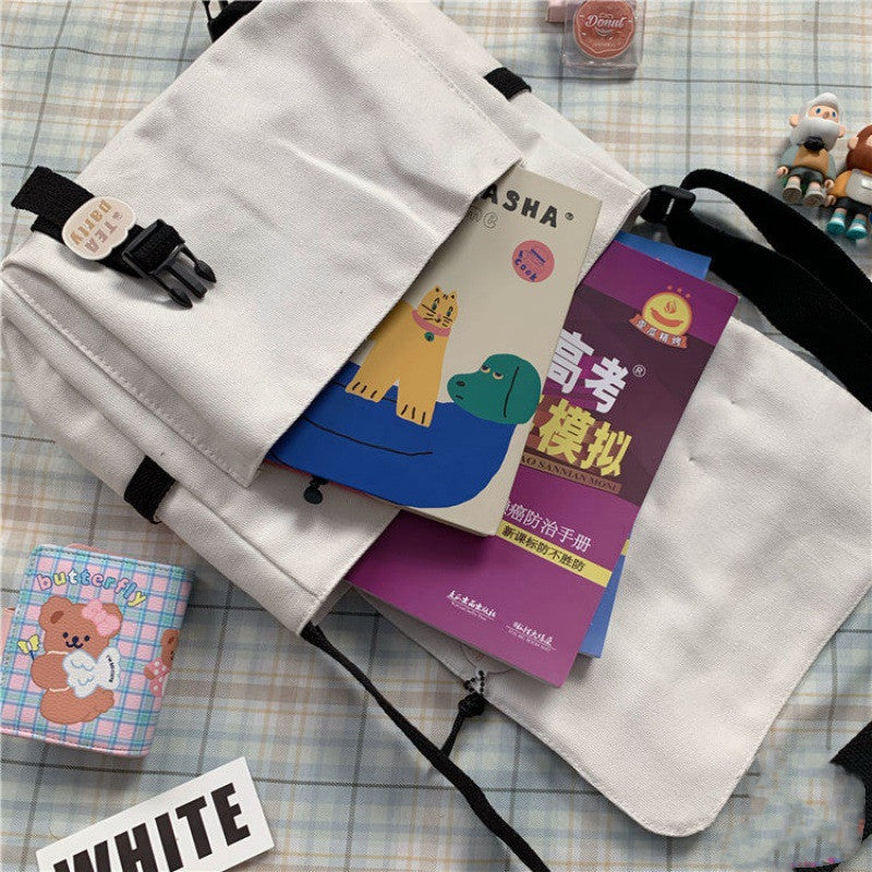 Dark Black Functional Bag Ins Retro Tooling Messenger