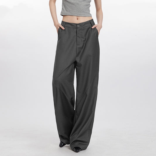 European And American Retro Design Drape Wide-leg Casual Pants