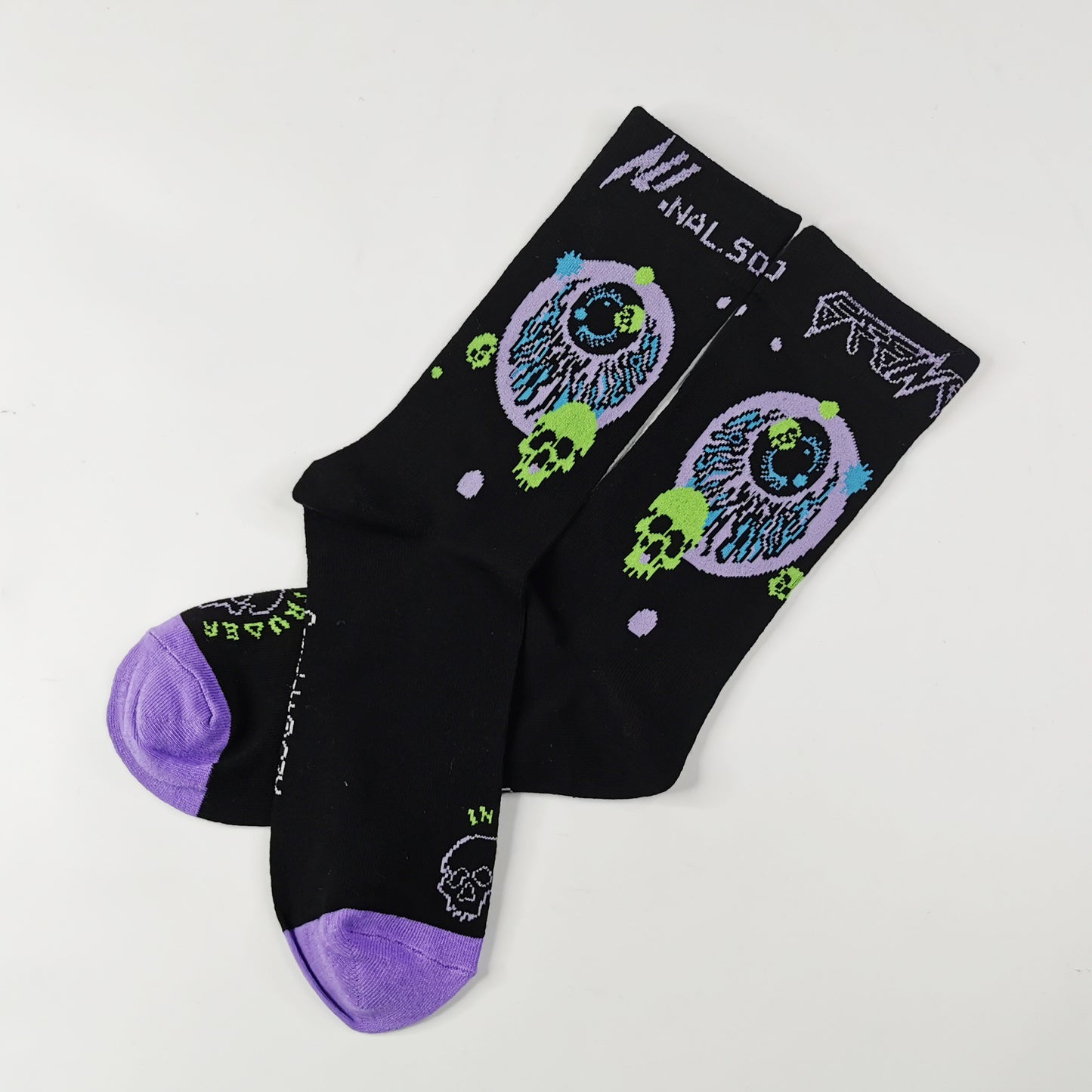 Trend In Tube Socks Street Skateboard Cartoon Cotton