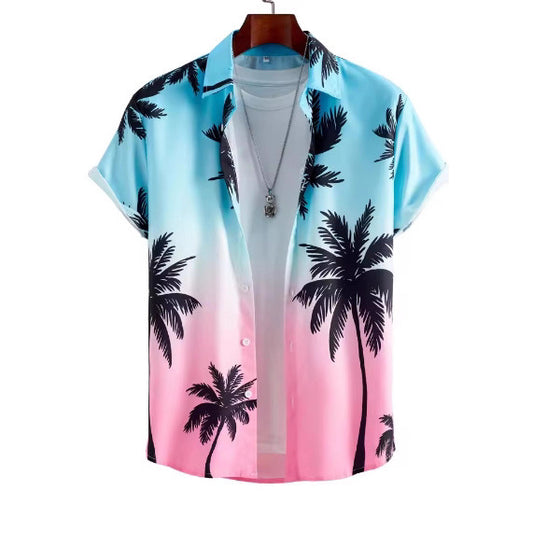 Printing Men's Short-sleeved Shirt
