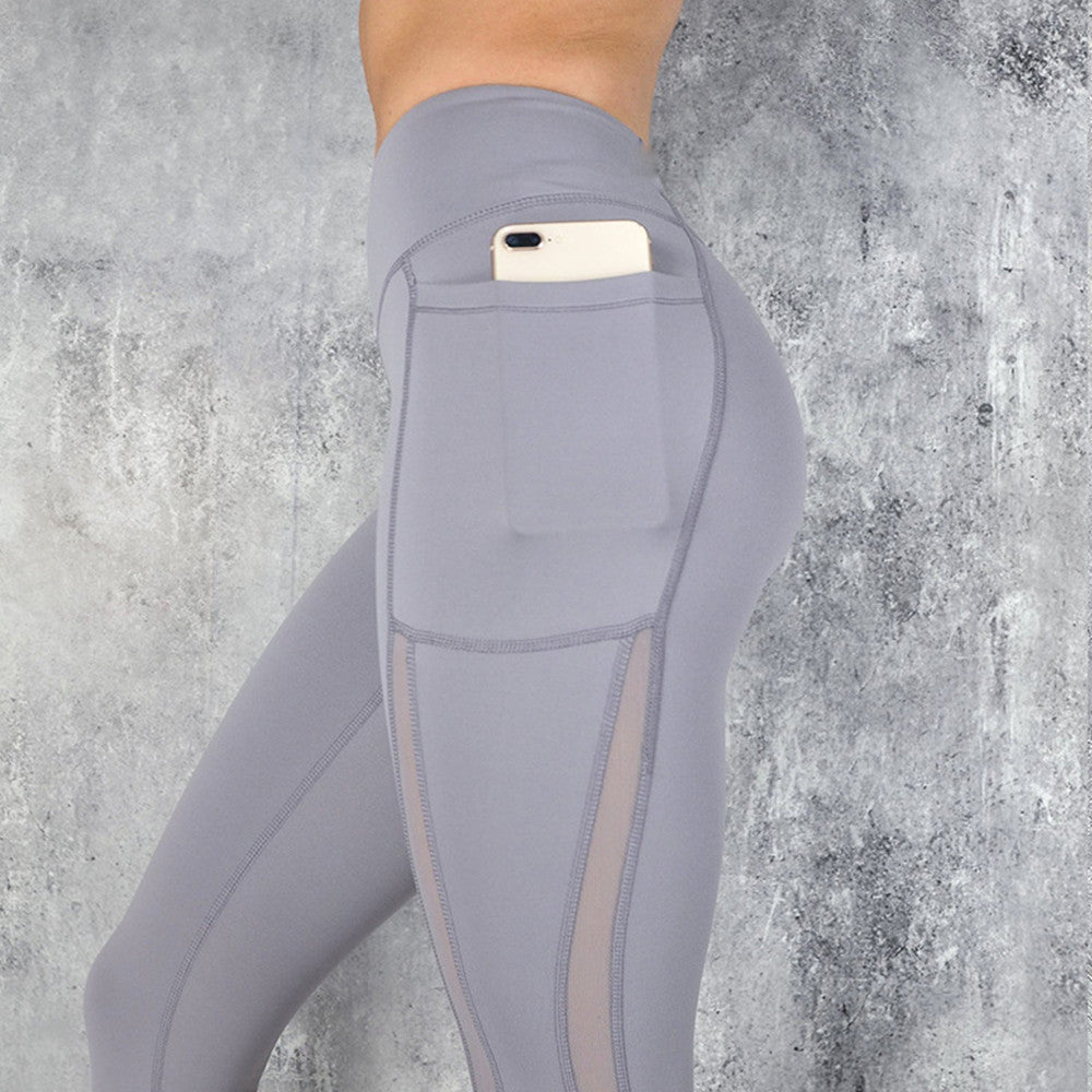 Women's Quick Dry Mesh Panel Cropped Pants