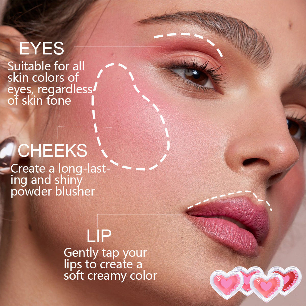 Blush Love Makeup Red Series Shimmer