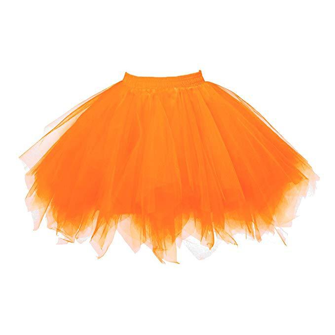 Half-length Pettiskirt Perform Dance Party Tulle Skirt Crinoline