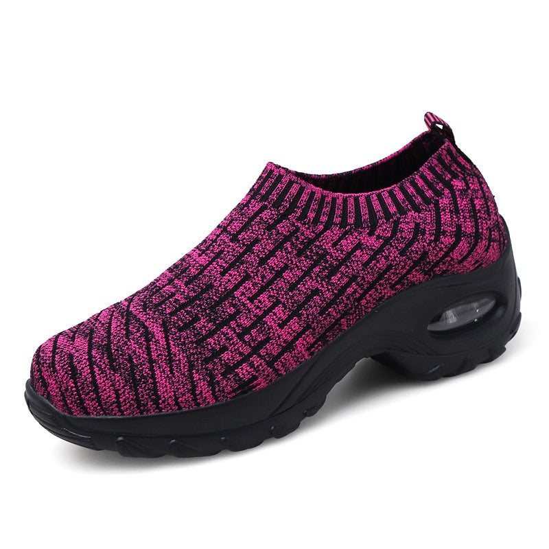 Fashion Set Foot Breathable Sneakers Air Cushion Leisure