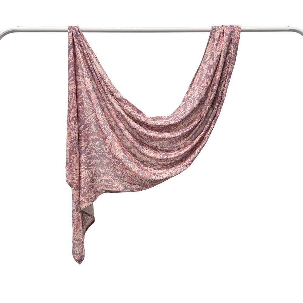 Modal Cotton Headscarf Marble Digital Printing