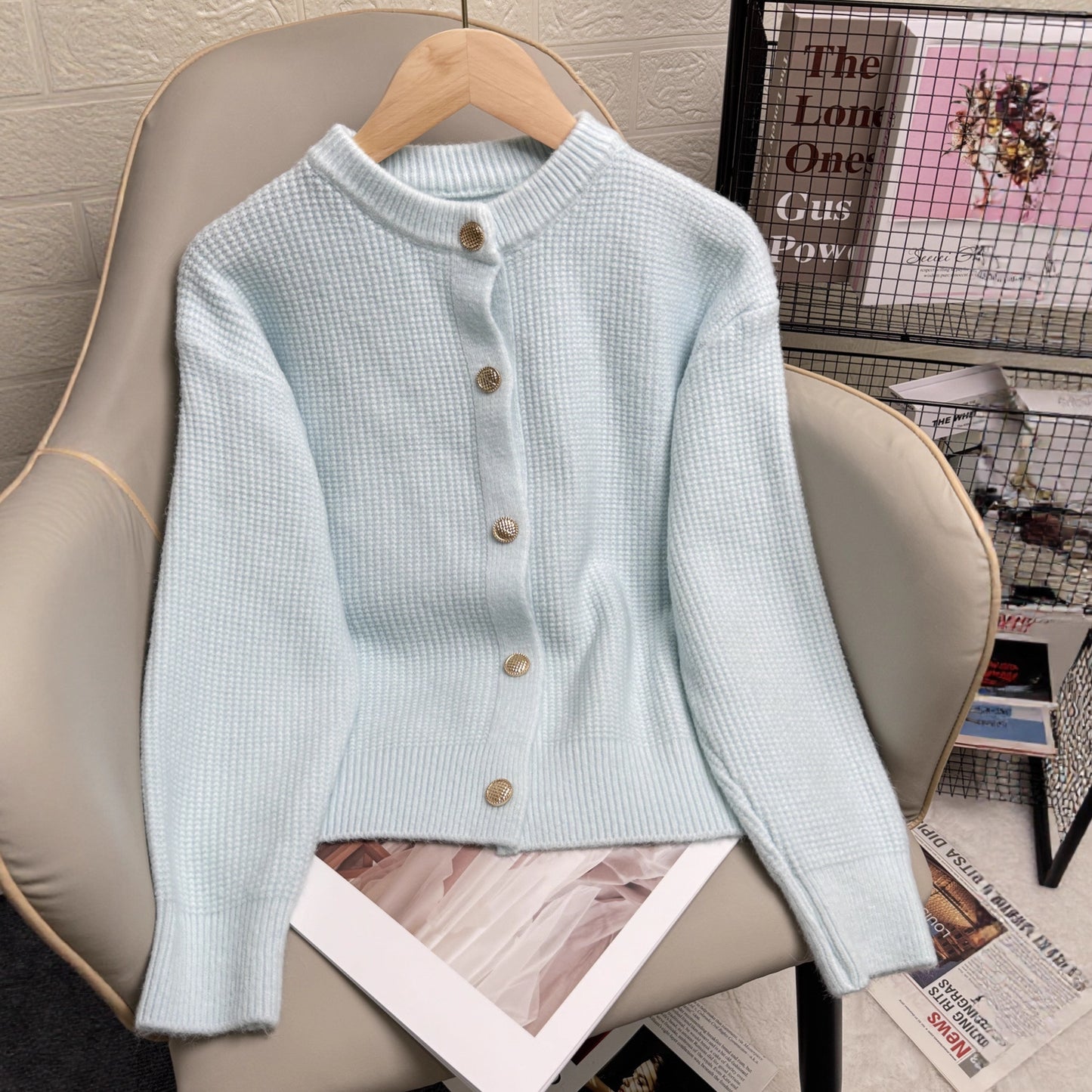 Fashion Short Women's Clothing Slim Fit Sweater