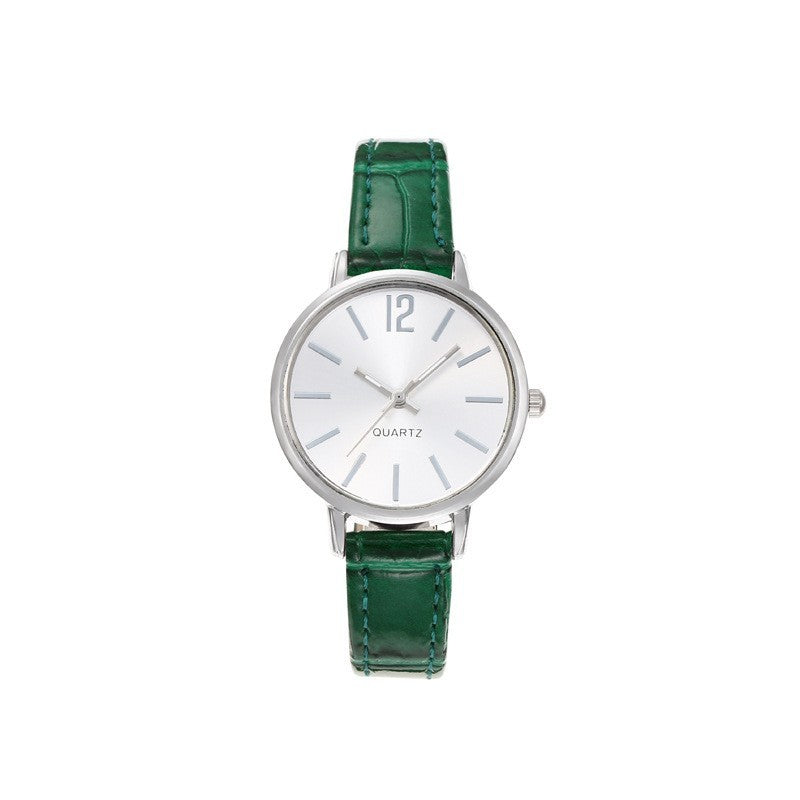 Thin Belt Scale Fashionable Simple Temperament Women's Watch