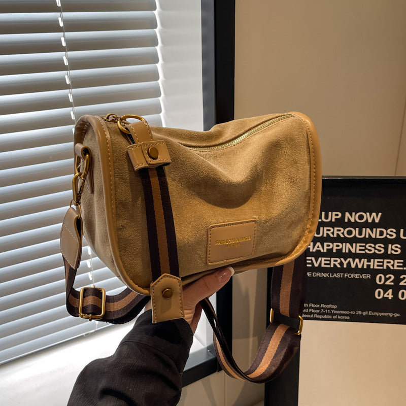 Ensfarvet Trendy Sense Specialdesignet Boston Bag Skuldertaske