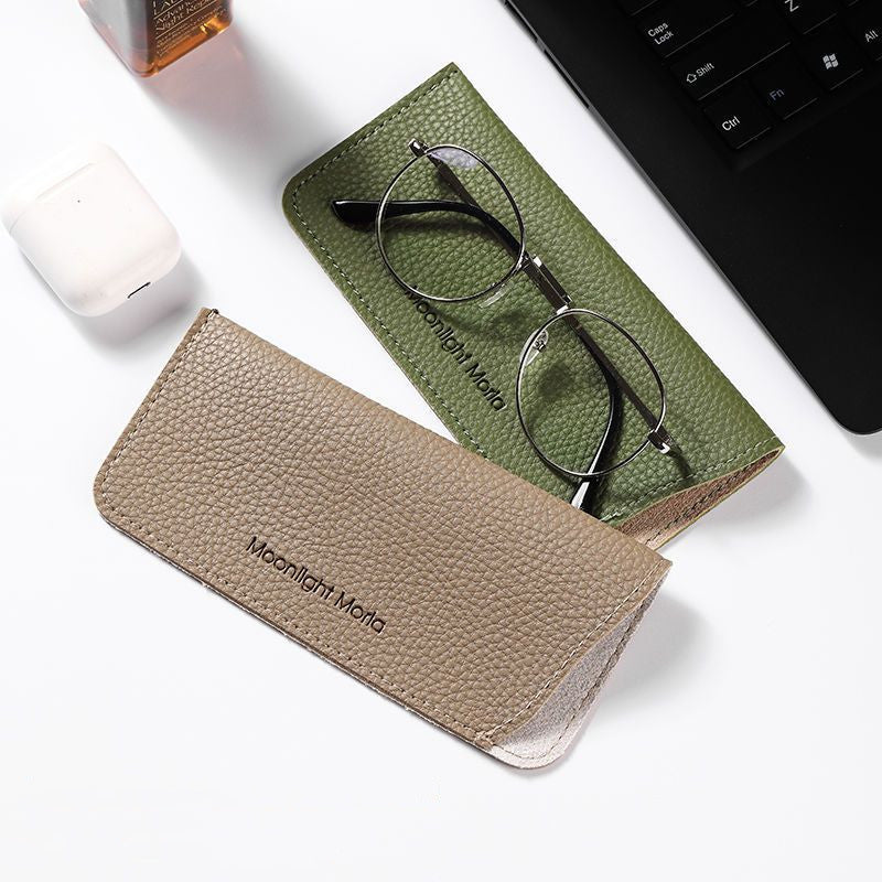 Ins Style Japanese Glasses Storage Bag Portable Thin Women