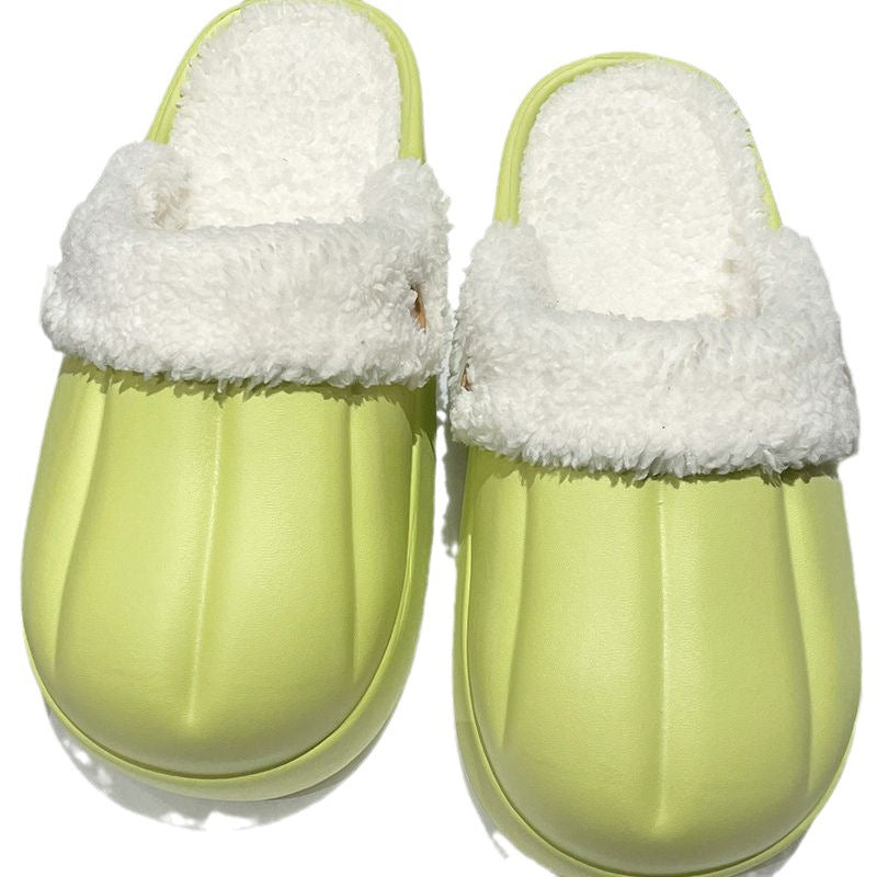 Couple Cotton Slippers Women's Home Waterproof Non-slip