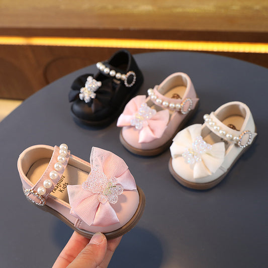 Autumn Style Single Shoe Soft Sole Walking Baby Shoes