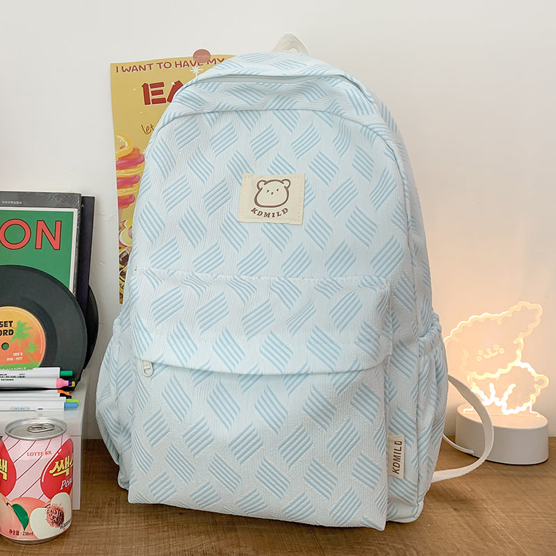 Japanese Backpack Junior High School Students Simple