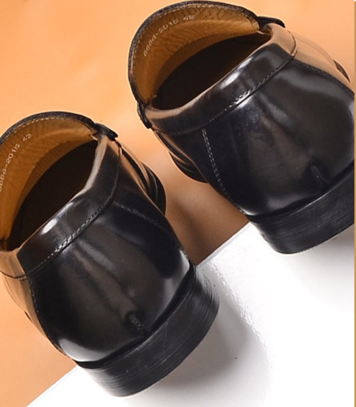 Men's Fashion Breathable Casual Leather Shoes