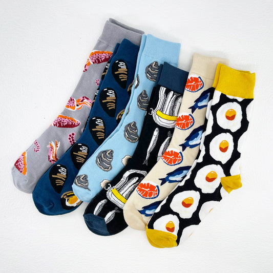 Mid-calf For Fall And Winter Long Cotton Socks
