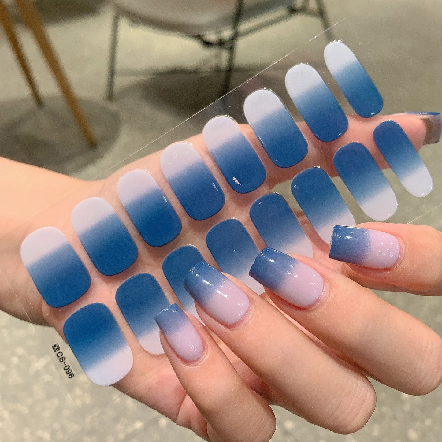 Gradient Color Nail Sticker Spring And Summer Comely Finger