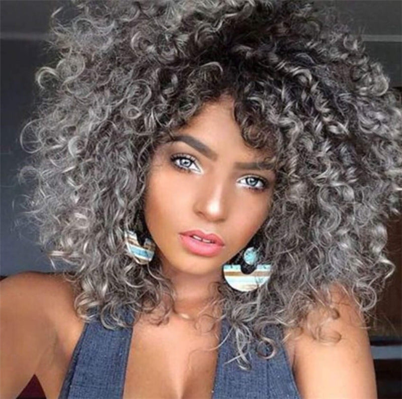 Women's Wig Headgear European And American Chemical Fiber
