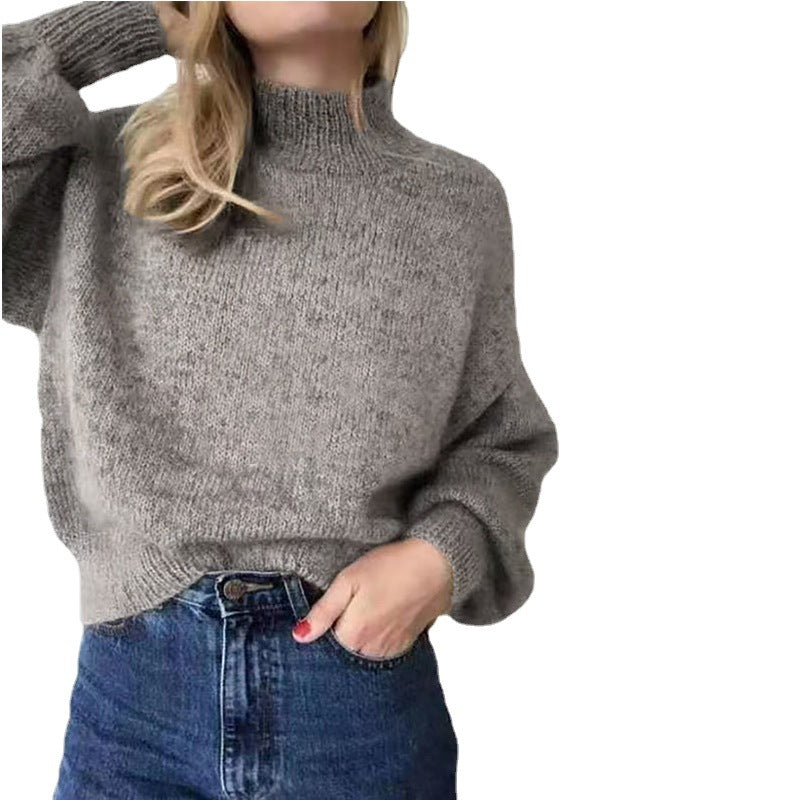 Fall Winter Fashion Loose And Lazy Style Pullover Sweater