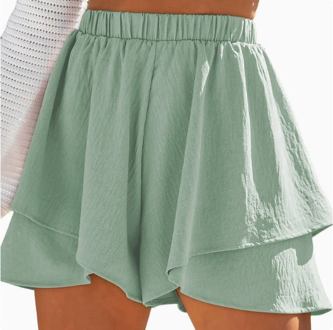 Shorts Women's Clothing High Waist Fashion Three Points