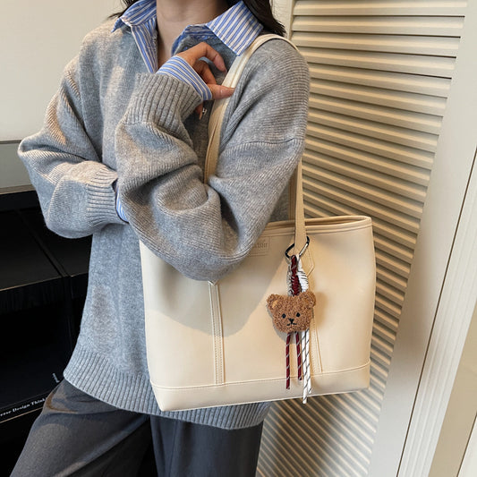 Niche Fashion Retro Shoulder Tote For Commuting