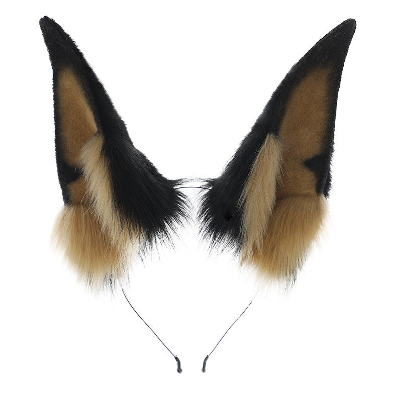 Domineering Mr Dobbin Dog Ear Headband Animal Personification Cos Barrettes