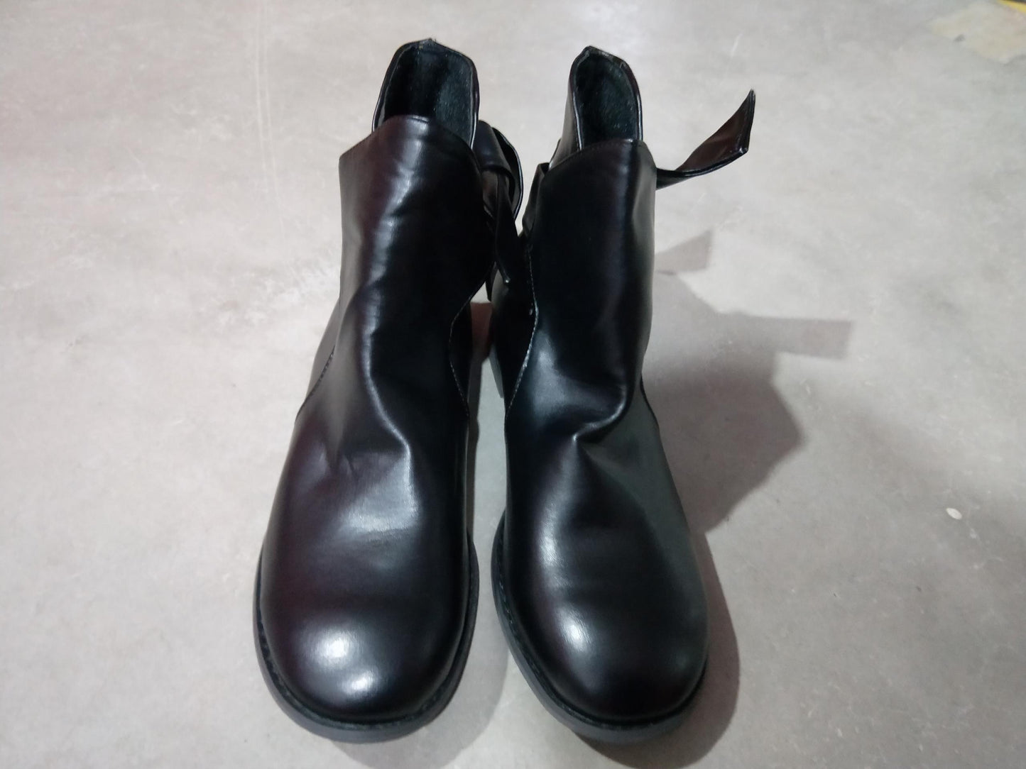 Back bow short Martin boots Fufeng Roman boots