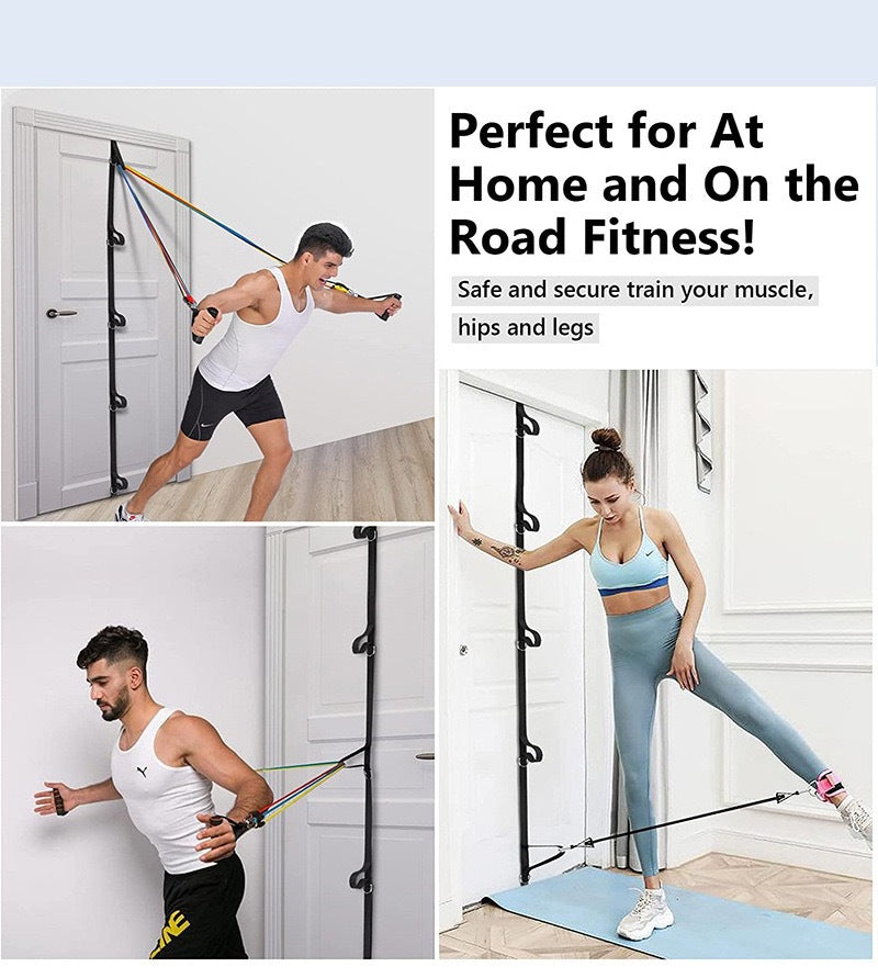 Resistance Band Fitness Pull Rope Suspension Training with a Puller