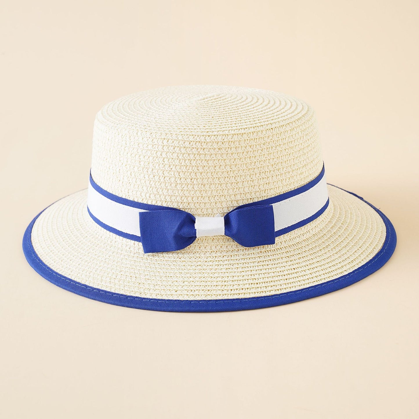 Women's Sun Protection Sunshade Bow Flat Hat