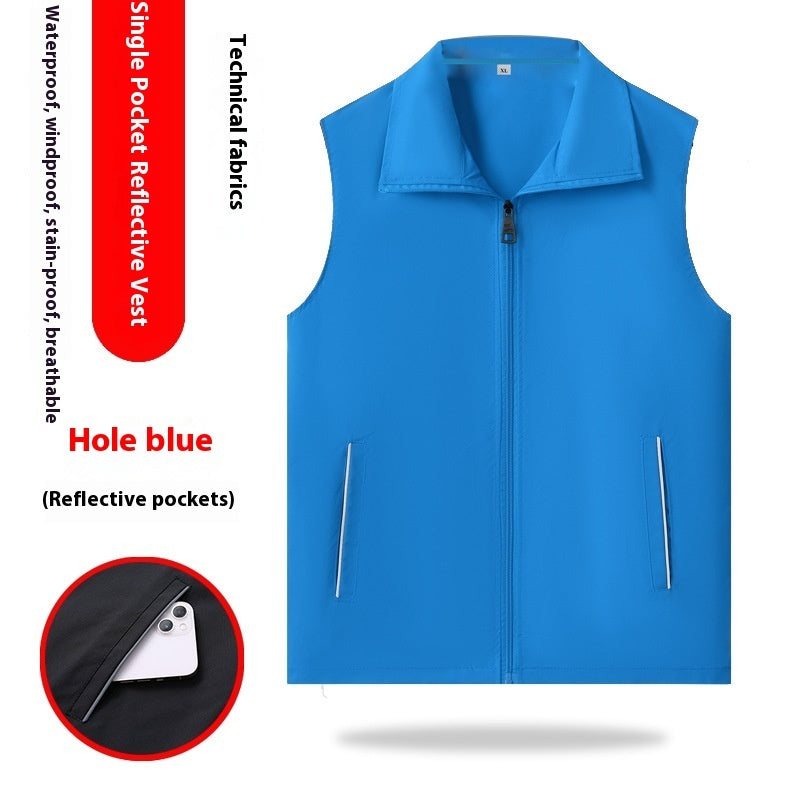 High-end Vest Outdoor Reflective Vest Overalls