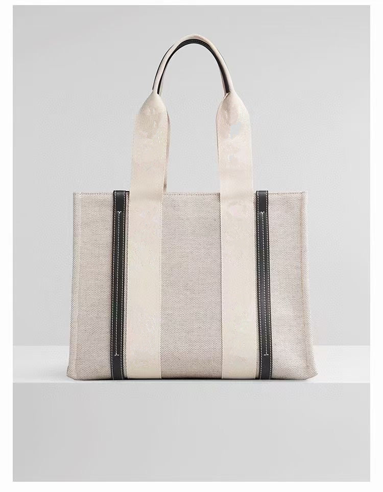 Tote Bag One Shoulder Korean Version Of Large-capacity Canvas
