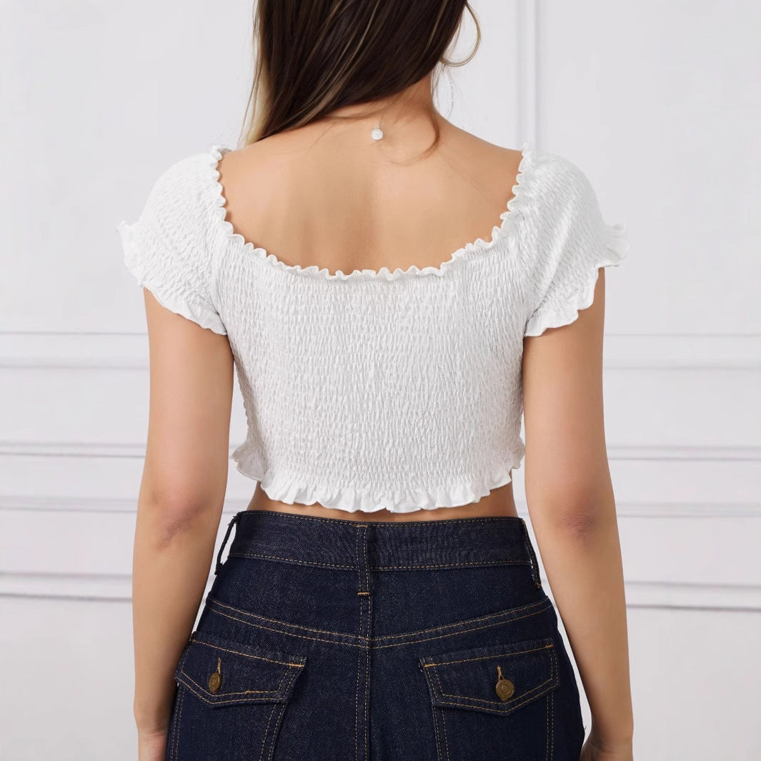 A Sexy Ruched T-shirt That Perfectly Flatters
