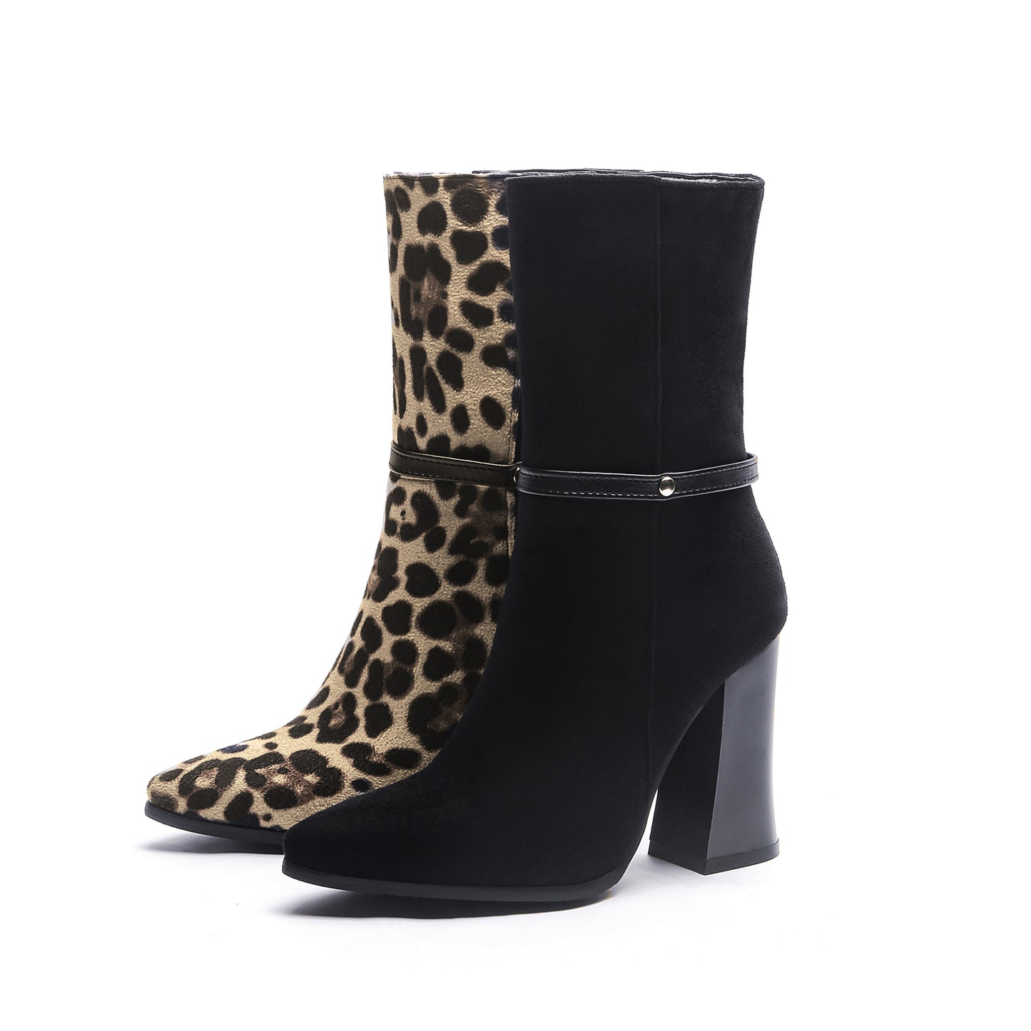 Fashion Super High Thick Heel Women's Boots