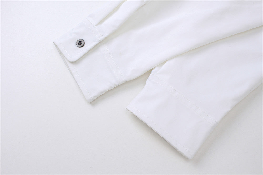 Dark High Street Design Angel Print Shirt