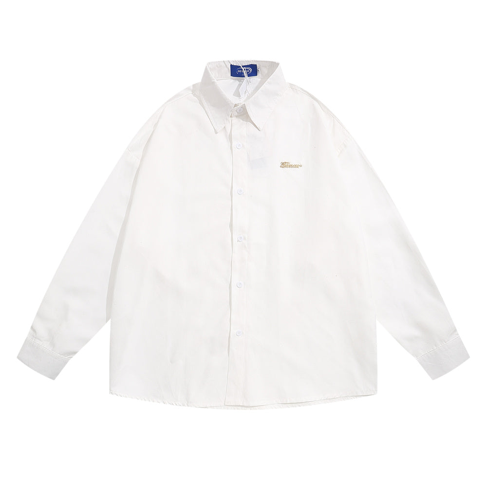 Casual Long-sleeved Shirt Men's Coat