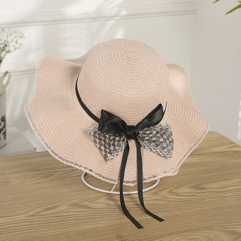 Korean Version Outdoor Wavy Straw Women's Fashion Princess Hat