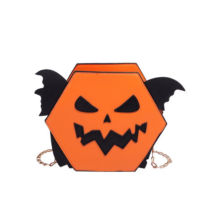 Damemode Halloween Græskarformet Crossbody Skuldertaske