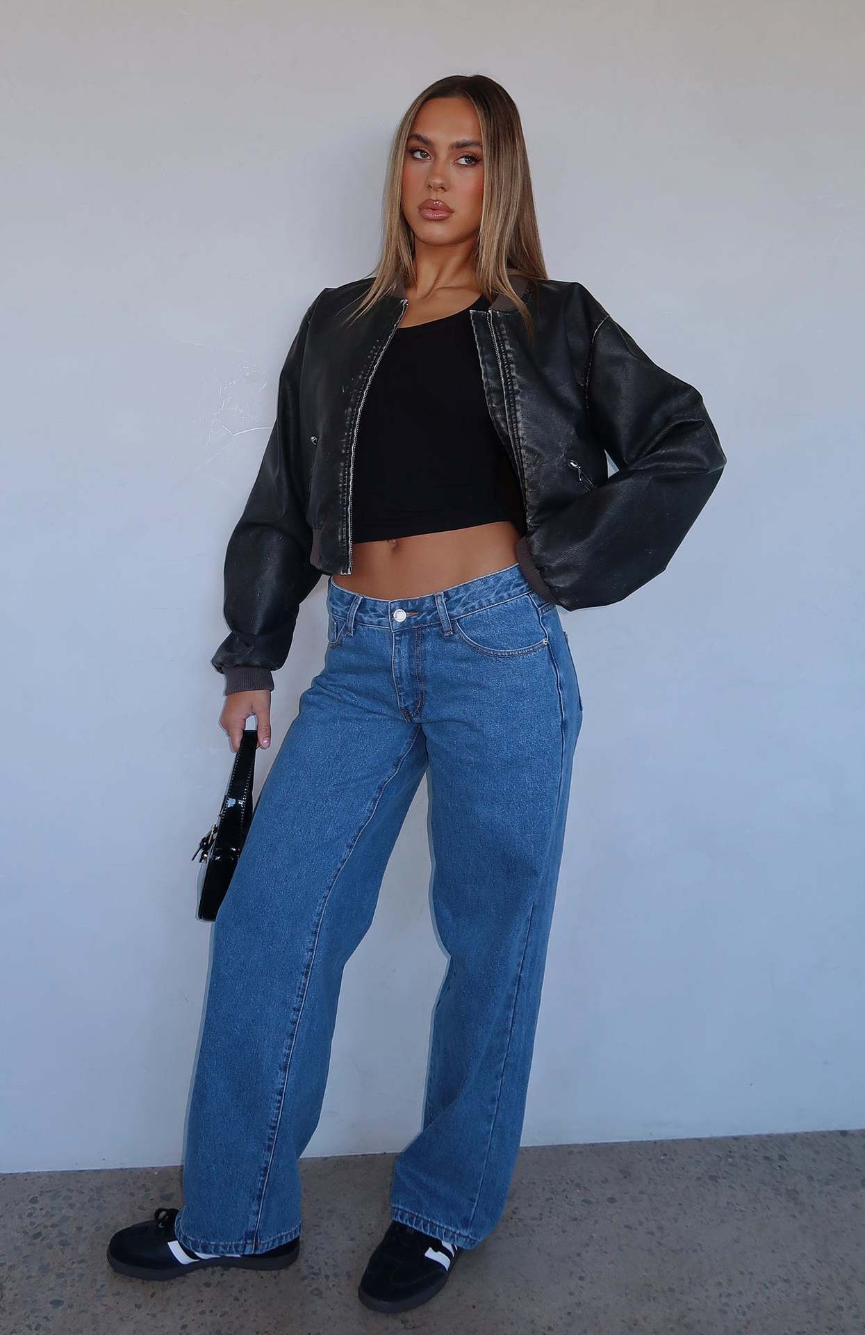 Female Fashion Individual Casual Wide Leg