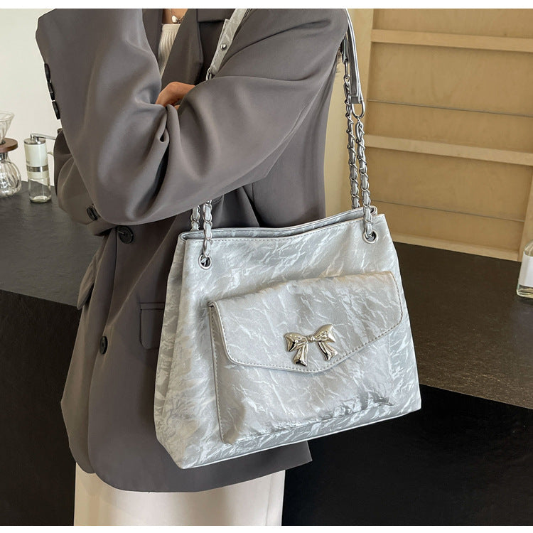 Commuter Backpack Fashion All-match Chain Shoulder Bag