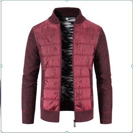 Herrestriktrøje Casual rullekrave Yderbeklædning Sweater